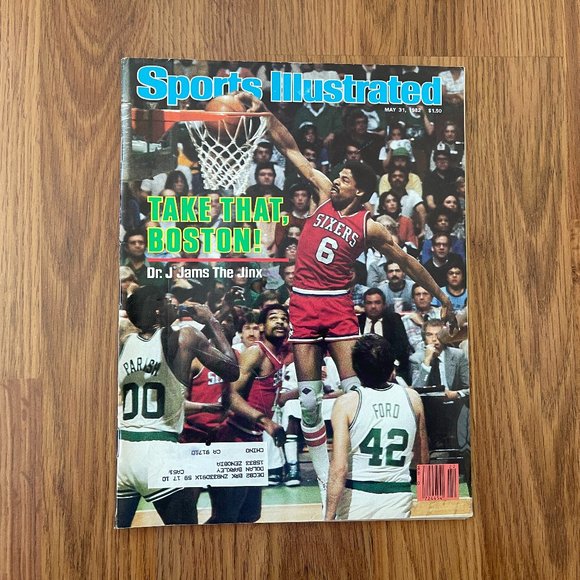 Sports Illustrated Office Philadelphia 76ers Julius Irving Nba